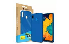 Чехол для моб. телефона MakeFuture Flex Case (Soft-touch TPU) Samsung A20/A30 Blue (MCF-SA205BL) - Фото