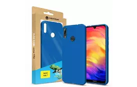 Чехол для моб. телефона MakeFuture Flex Case (Soft-touch TPU) Xiaomi Redmi Note 7 Blue (MCF-XRN7BL) - Фото