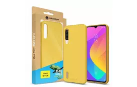 Чехол для моб. телефона MakeFuture Xiaomi Mi 9 Lite Flex (Soft-touch TPU) Yellow (MCF-XM9LYE) - Фото