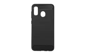 Чехол для моб. телефона BeCover Carbon Series Galaxy A20 2019 SM-A205 Black (703527) - Фото
