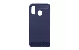 Чехол для моб. телефона BeCover Carbon Series Galaxy A40 2019 SM-A405 Deep Blue (703971) - Фото