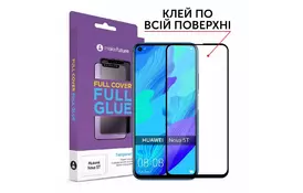 Стекло защитное MakeFuture Huawei Nova 5T Full Cover Full Glue (MGF-HUN5T) - Фото
