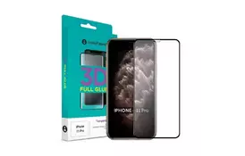 Стекло защитное MakeFuture 3D Apple iPhone 11 Pro (MG3D-AI11P) - Фото