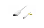Кабель мультимедийный MiniDisplayPort to DisplayPort 0.3m white Kit (KITS-FL-001)