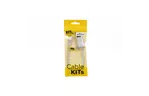 Кабель мультимедийный MiniDisplayPort to DisplayPort 0.3m white Kit (KITS-FL-001)