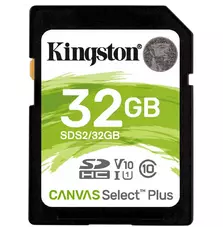 Карта памяти Kingston 32GB SDXC class 10 UHS-I U3 Canvas Select Plus (SDS2/32GB)