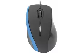 Мышка Defender MM-340 Black-Blue (52344) - Фото