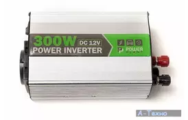 Автомобильный инвертор 12V/220V 300W, USB 5V 1A, HYM300-122 PowerPlant (KD00MS0001) - Фото