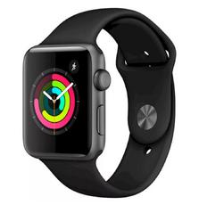 Смарт-часы Apple Watch Series 3 GPS, 42mm Space Grey Aluminium Case with Blac (MTF32GK/A)