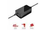 Блок питания к ноутбуку Trust Primo 45W Universal Laptop Charger (21904)