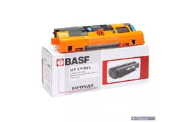 Картридж BASF для HP CLJ 1500/2500 аналог C9701A Cyan (KT-C9701A) - Фото
