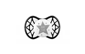 Пустышка Nuvita Air55 Cool 0m+ ортодонтическая черная (NV7064IB) - Фото