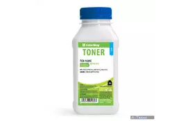 Тонер HP CLJ CP1025/Pro100/M175 Cyan 30г + Чіп ColorWay (TCH-1025C-CH) - Фото