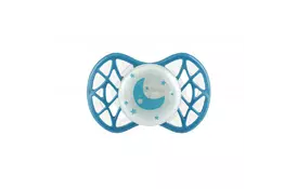 Пустышка Nuvita Air55 Cool 0m+ симметрическая (светящаяся в темноте) (NV7065GE) - Фото