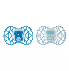 Пустышка Nuvita Air 55 Explore 6m+ симметричная (светится в темноте) (NV7087GM)