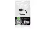 Дата кабель OTG USB 2.0 AF to Type-C Vinga (VCPDCOTGTCBK)