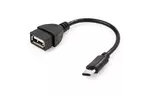 Дата кабель OTG USB 2.0 AF to Type-C Vinga (VCPDCOTGTCBK)