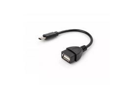 Дата кабель OTG USB 2.0 AF to Type-C Vinga (VCPDCOTGTCBK) - Фото