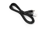 Дата кабель USB 2.0 AM to Type-C 1.0m cylindric nylon back Vinga (VCPDCTCCANB1BK)