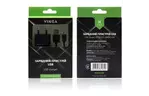 Зарядное устройство Vinga 2 Port USB Wall Charger 2.1A + microUSB cable (VCPWCH2USB2ACMBK)