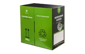 Кабель сетевой Vinga FTP Cat5e CCA 305 m (VCPDCFTPC505CCA305) - Фото