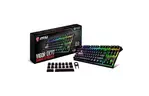 Клавиатура MSI Vigor GK70 USB RU Red