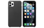 Чехол для моб. телефона Apple iPhone 11 Pro Max Leather Case - Black (MX0E2ZM/A)