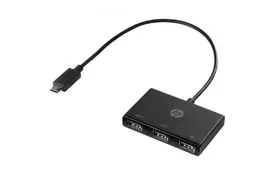 Концентратор HP USB-C to Multi-Port Hub (Z8W90AA) - Фото