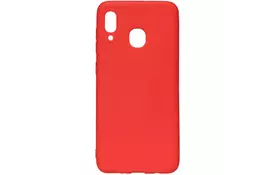 Чехол для моб. телефона TOTO 1mm Matt TPU Case Samsung Galaxy A20/A30 Red (F_94040) - Фото