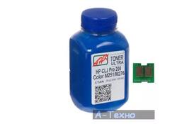 Тонер HP CLJ Pro 200/M251/M276n (131A) Cyan+chip AHK (1505158) - Фото