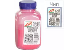 Тонер OKI C310/330/510, 80г Magenta+chip AHK (1505339) - Фото