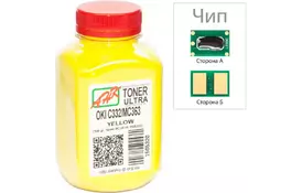 Тонер OKI C332/MC363, 100г Yellow+chip AHK (1505324) - Фото