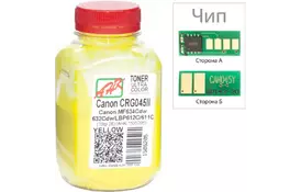 Тонер Canon MF610/630 70г Yellow +chip AHK (1505209) - Фото