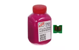 Тонер HP CLJ Pro 300/400/M475 100г Magenta +chip AHK (1505163) - Фото