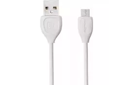 Дата кабель USB 2.0 AM to Micro 5P 0.5m RC-050m White Remax (F_53030) - Фото