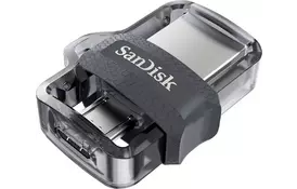 USB флеш накопитель SANDISK 128GB Ultra Dual Drive M3.0 USB 3.0 (SDDD3-128G-G46) - Фото