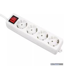 Сетевой фильтр питания Maxxter PS-4GS-6, 1.8м (PS-4GS-6)