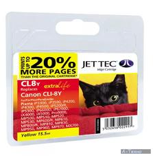 Картридж Jet Tec для Canon CLI-8Y Yellow (110C000804)