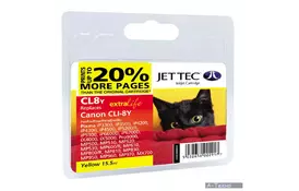 Картридж Jet Tec для Canon CLI-8Y Yellow (110C000804) - Фото