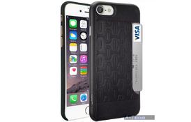 Чехол для моб. телефона OZAKI iPhone 7/8 0.3+Pocket case with card holder Black (OC737BK) - Фото