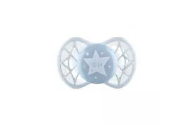 Пустышка Nuvita Air55 Cool 0m+ ортодонтическая голубая (NV7064BS) - Фото