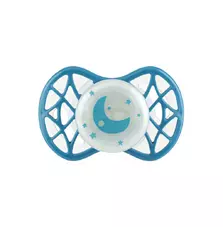 Пустышка Nuvita Air55 Cool 0m+ ортодонтическая (светящаяся в темноте) (NV7064GE)