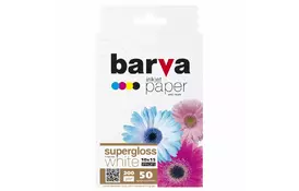 Папір BARVA 10x15, 200 g/m2, PROFI, 50арк, supergloss (R200-260) - Фото