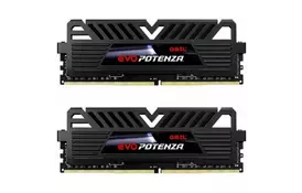 Модуль памяти для компьютера DDR4 16GB 3000 MHz Evo Potenza Black GEIL (GPB416GB3000C16ASC) - Фото
