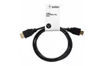 Кабель мультимедийный HDMI to HDMI 1.0m High Speed Ethernet Belkin (HDMI0017-1M)