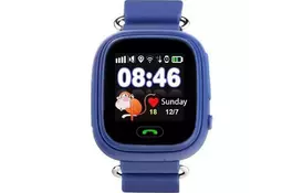 Смарт-часы UWatch Q90 Kid smart watch Dark Blue (F_50546) - Фото