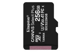 Карта памяти Kingston 256GB microSDXC class 10 UHS-I Canvas Select Plus (SDCS2/256GBSP) - Фото