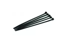 Стяжка ESERVER 200мм/3.6мм, черная, 100 шт (SF-3,6x200 B / INCT20040B) - Фото