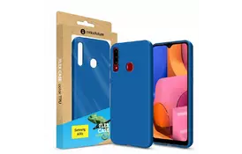 Чехол для моб. телефона MakeFuture Flex Case (Soft-touch TPU) Samsung A20s Blue (MCF-SA20SBL) - Фото