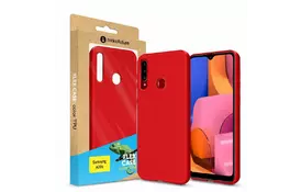 Чехол для моб. телефона MakeFuture Flex Case (Soft-touch TPU) Samsung A20s Red (MCF-SA20SRD) - Фото